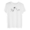 Ecg Heartbeat Graphic Bouldern Bergsteigen Felsen T-Shirt