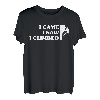 I Came I Saw I Climbed Kletterer Sportklettern Bouldern T-Shirt