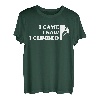 I Came I Saw I Climbed Kletterer Sportklettern Bouldern T-Shirt