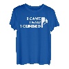 I Came I Saw I Climbed Kletterer Sportklettern Bouldern T-Shirt