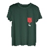 Bergsteigen Brusttasche Bouldering Kletterer T-Shirt