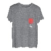 Bergsteigen Brusttasche Bouldering Kletterer T-Shirt