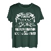 Herren Nordic Walking Unterschätze niemals einen Mann T-Shirt