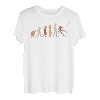 Geschenk für Bergsteiger Evolution Klettern T-Shirt
