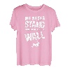 Wir stehen nie mit dem Rücken zur Wand beim Bouldern T-Shirt