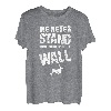 Wir stehen nie mit dem Rücken zur Wand beim Bouldern T-Shirt