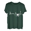 Bergsteigen Herzschlag Bouldern Klettern Kletterer T-Shirt