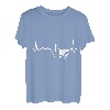 Bergsteigen Herzschlag Bouldern Klettern Kletterer T-Shirt