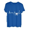 Bergsteigen Herzschlag Bouldern Klettern Kletterer T-Shirt