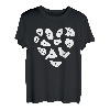 Kletterer Sportklettern Bouldern Klettergriffe T-Shirt