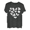 Kletterer Sportklettern Bouldern Klettergriffe T-Shirt