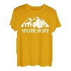 Piste ruft Berg Mountain Panorama Ski Sport Gebirge T-Shirt