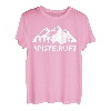 Piste ruft Berg Mountain Panorama Ski Sport Gebirge T-Shirt
