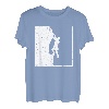 Vintage Retro Kletterer Sportklettern Bouldern T-Shirt