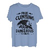 Free Climbing Isn't Dangerous Falling Is Climbing Bouldern T-Shirt