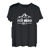 Der Berg Ruft Skiurlaub Apres Ski Snowboard Wintersport T-Shirt