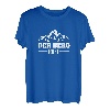 Der Berg Ruft Skiurlaub Apres Ski Snowboard Wintersport T-Shirt