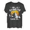 Trekking Nur Noch Ein Halber Kilometer Lustiges Wander T-Shirt