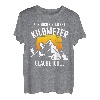 Trekking Nur Noch Ein Halber Kilometer Lustiges Wander T-Shirt