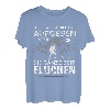 Ich werde nicht aufgeben Wandern Alpen Berge Wanderer Spruch T-Shirt