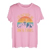 I'd Rather Be On A Trail Mountains Wandern Hiker T-Shirt