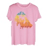 Retro Vintage Mountain Climber Rock Climbing Bouldern T-Shirt