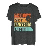 Der Himmel ist das Limit Felsklettern Bouldern Klettern Klettern T-Shirt