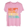 Der Himmel ist das Limit Felsklettern Bouldern Klettern Klettern T-Shirt