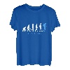 Wanderer Evolution Wandern Wanderlust Bergsteigen Geschenk T-Shirt