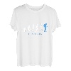 Wanderer Evolution Wandern Wanderlust Bergsteigen Geschenk T-Shirt