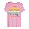 Der glücklichste Camper ist Camp Life Camping Travel Gifts T-Shirt