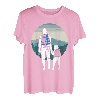 Vatertags Vater Sohn Wandern Bergsteiger Partner T-Shirt