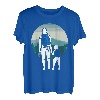 Vatertags Vater Sohn Wandern Bergsteiger Partner T-Shirt