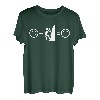Klettern macht mich glücklich Bergsteiger T-Shirt