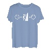 Klettern macht mich glücklich Bergsteiger T-Shirt