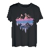 Sonnenuntergang Berg im Freien T-Shirt