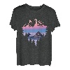 Sonnenuntergang Berg im Freien T-Shirt