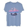 Sonnenuntergang Berg im Freien T-Shirt