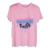 Sonnenuntergang Berg im Freien T-Shirt