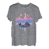 Sonnenuntergang Berg im Freien T-Shirt