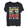 No Chalk No Send Kletterer Sportklettern Bouldern T-Shirt