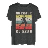 No Chalk No Send Kletterer Sportklettern Bouldern T-Shirt