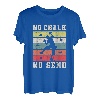 No Chalk No Send Kletterer Sportklettern Bouldern T-Shirt