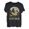 Naturburschen Still plays outside Bergsteiger lustig Berge T-Shirt