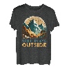 Naturburschen Still plays outside Bergsteiger lustig Berge T-Shirt