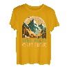 Naturburschen Still plays outside Bergsteiger lustig Berge T-Shirt