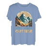Naturburschen Still plays outside Bergsteiger lustig Berge T-Shirt