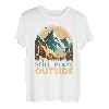 Naturburschen Still plays outside Bergsteiger lustig Berge T-Shirt