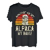 Alpaca my Bags Bergsteiger lustig Wandern Wanderer T-Shirt