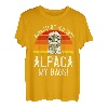 Alpaca my Bags Bergsteiger lustig Wandern Wanderer T-Shirt